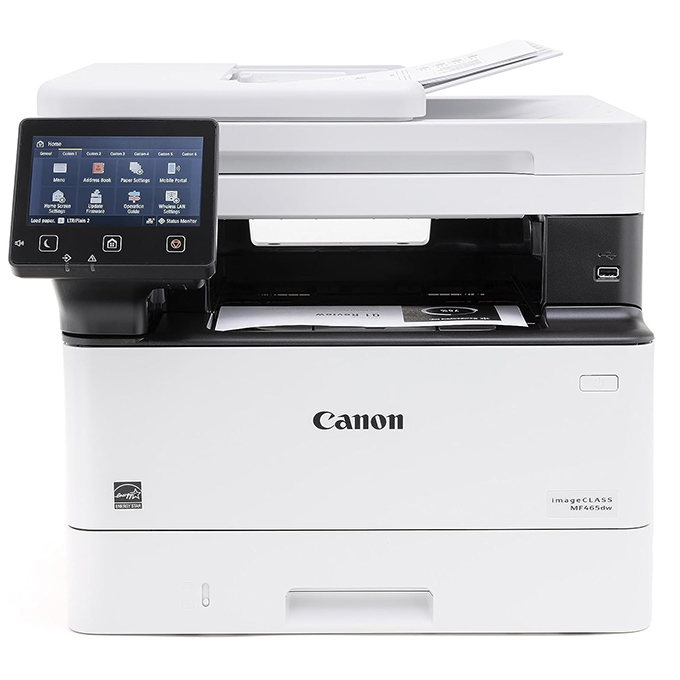 Máy in đa chức năng Canon imageCLASS MF465DW - WiFi (in đảo mặt A4, Scan, Copy, Fax)