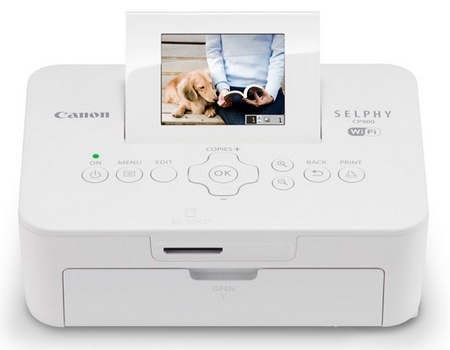 Máy in ảnh giấy nhiệt Canon Selphy CP900 - Máy in ảnh di động không dây, In ảnh lấy ngay khổ 10x15cm (Hàng nhập khẩu)