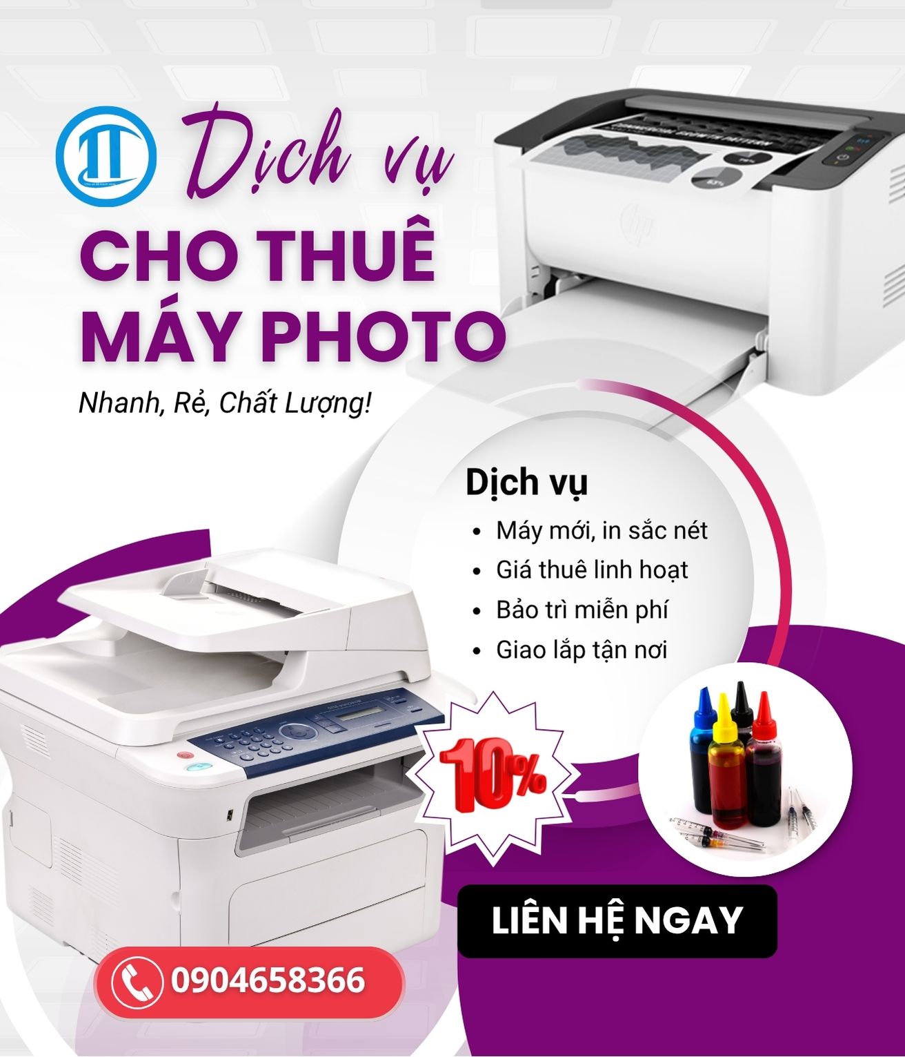 Thuê Máy Photo Văn Phòng Hà Nội – Trọn Gói, Không Lo Chi Phí